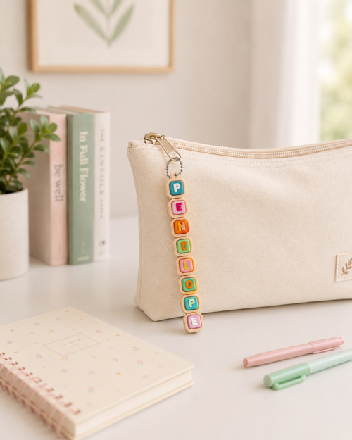 Modular Keyboard Clicker Keychain – Personalized 3D Printed Name Tag